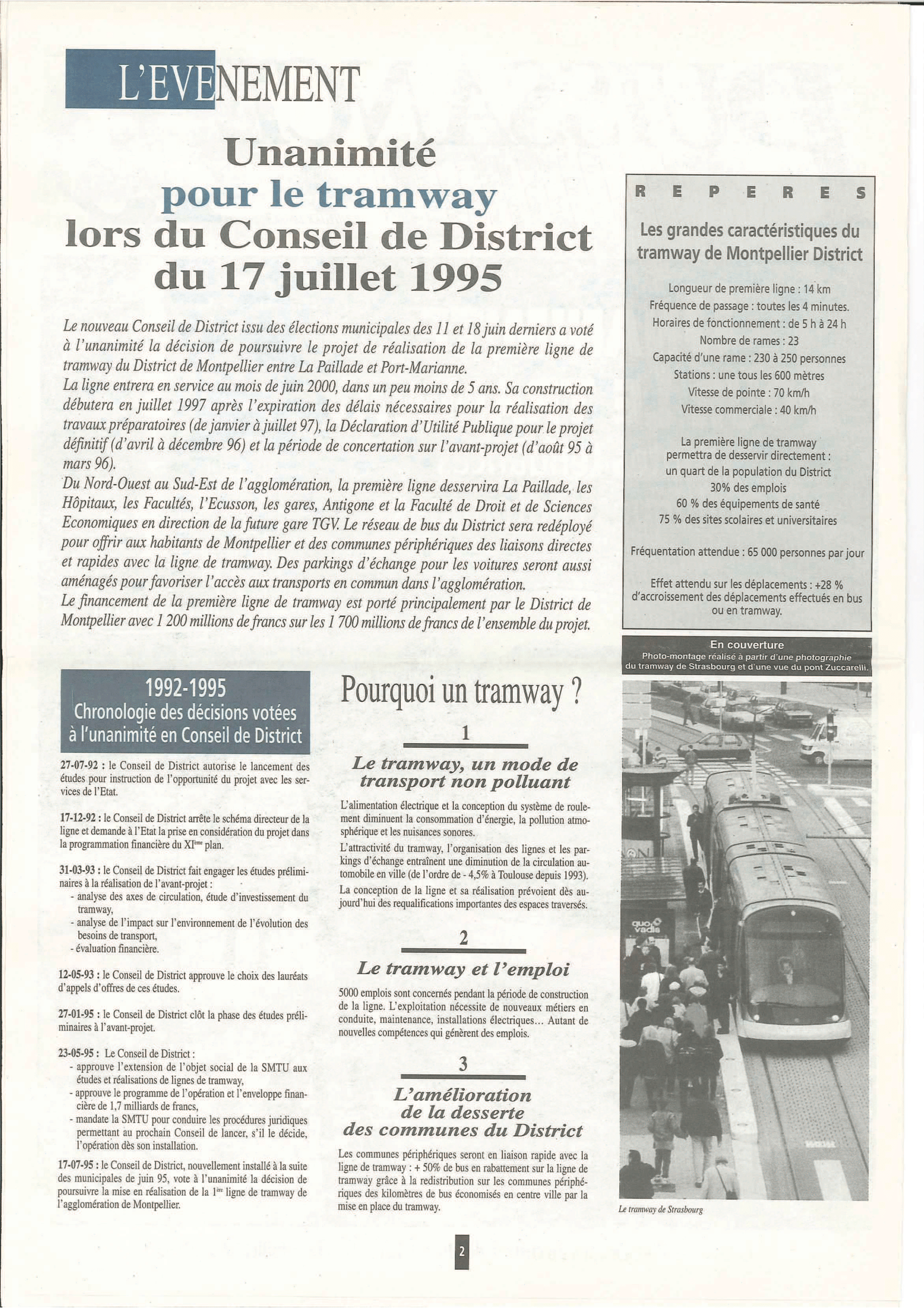 Page 1 du journal "Puissance 15" n°113 de Juillet-Août 1995